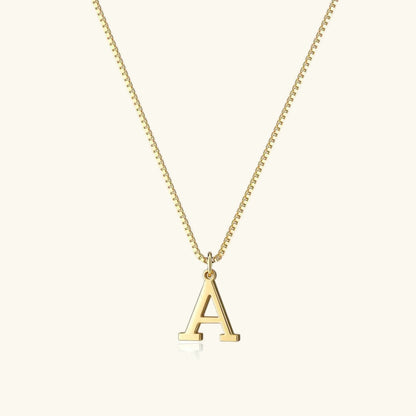 [Raffine]Therese Letter Initial Gold Necklace