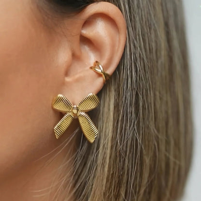 [Raffine]Caroline Gold Earrings