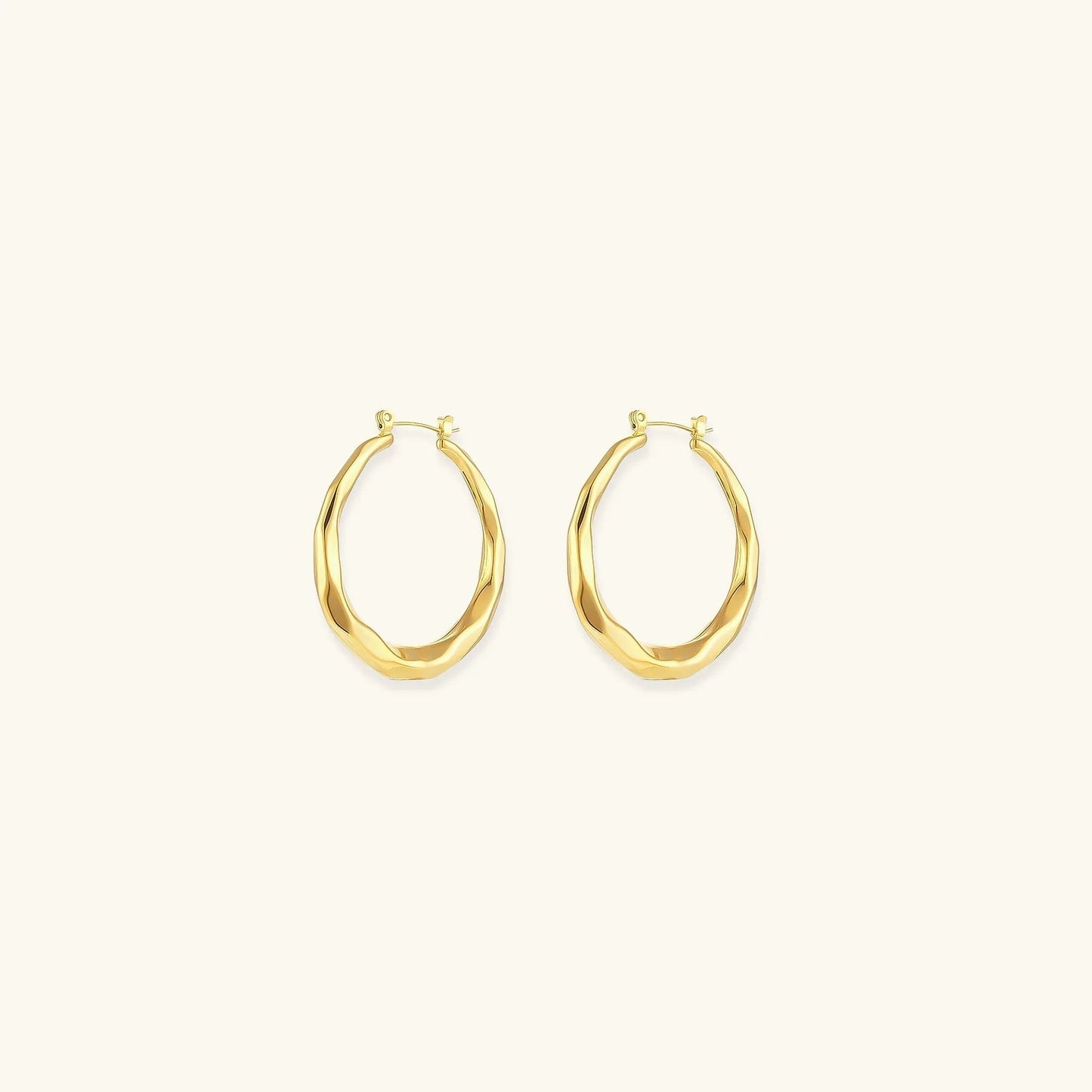 [Raffine]Aire Hoop Earrings
