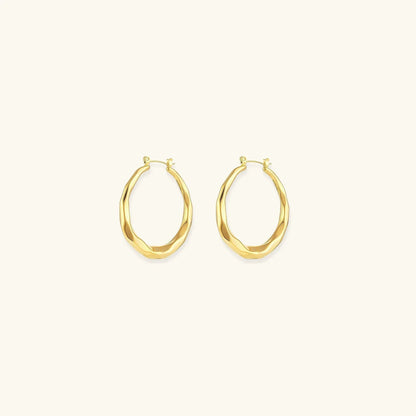 [Raffine]Aire Hoop Earrings