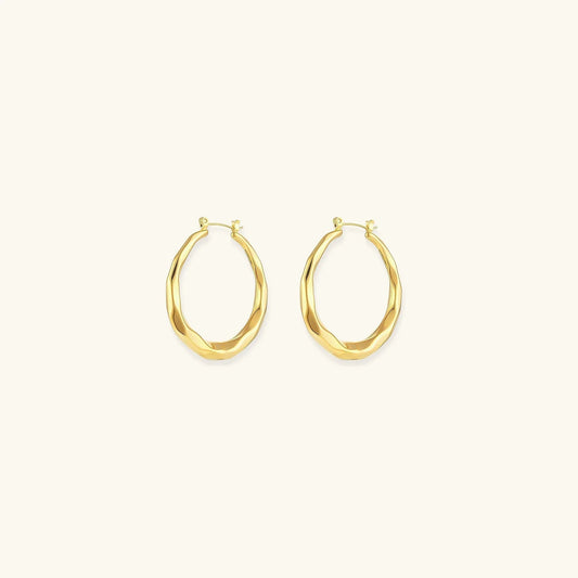 [Raffine]Aire Hoop Earrings