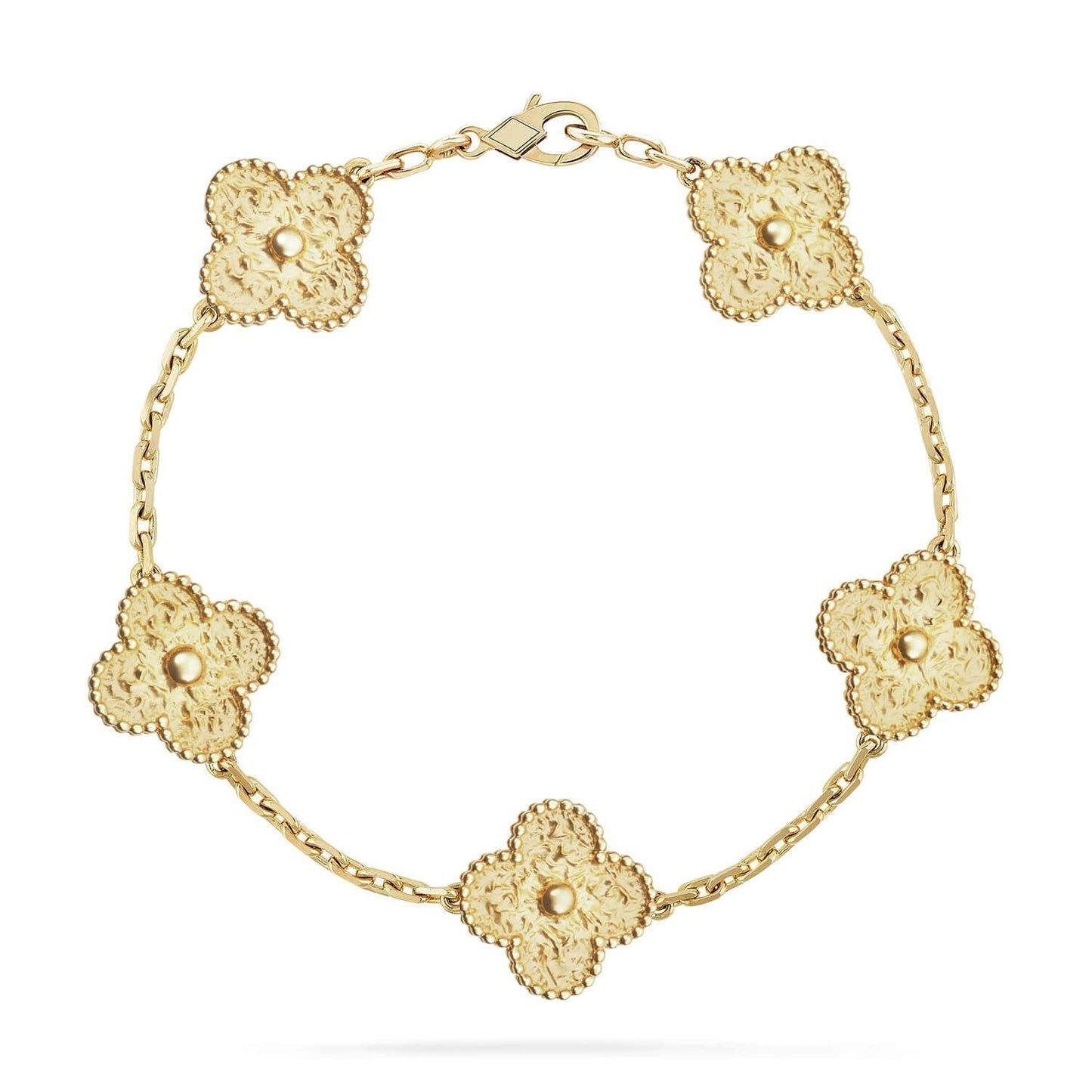 [Raffine]CLOVER 5 MOTIFS BRONZING BRACELET
