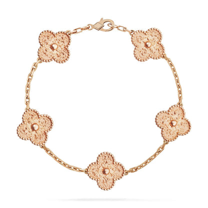 [Raffine]CLOVER 5 MOTIFS BRONZING BRACELET