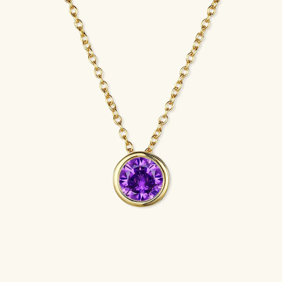 [Raffine]Amelia Birthstone Necklace