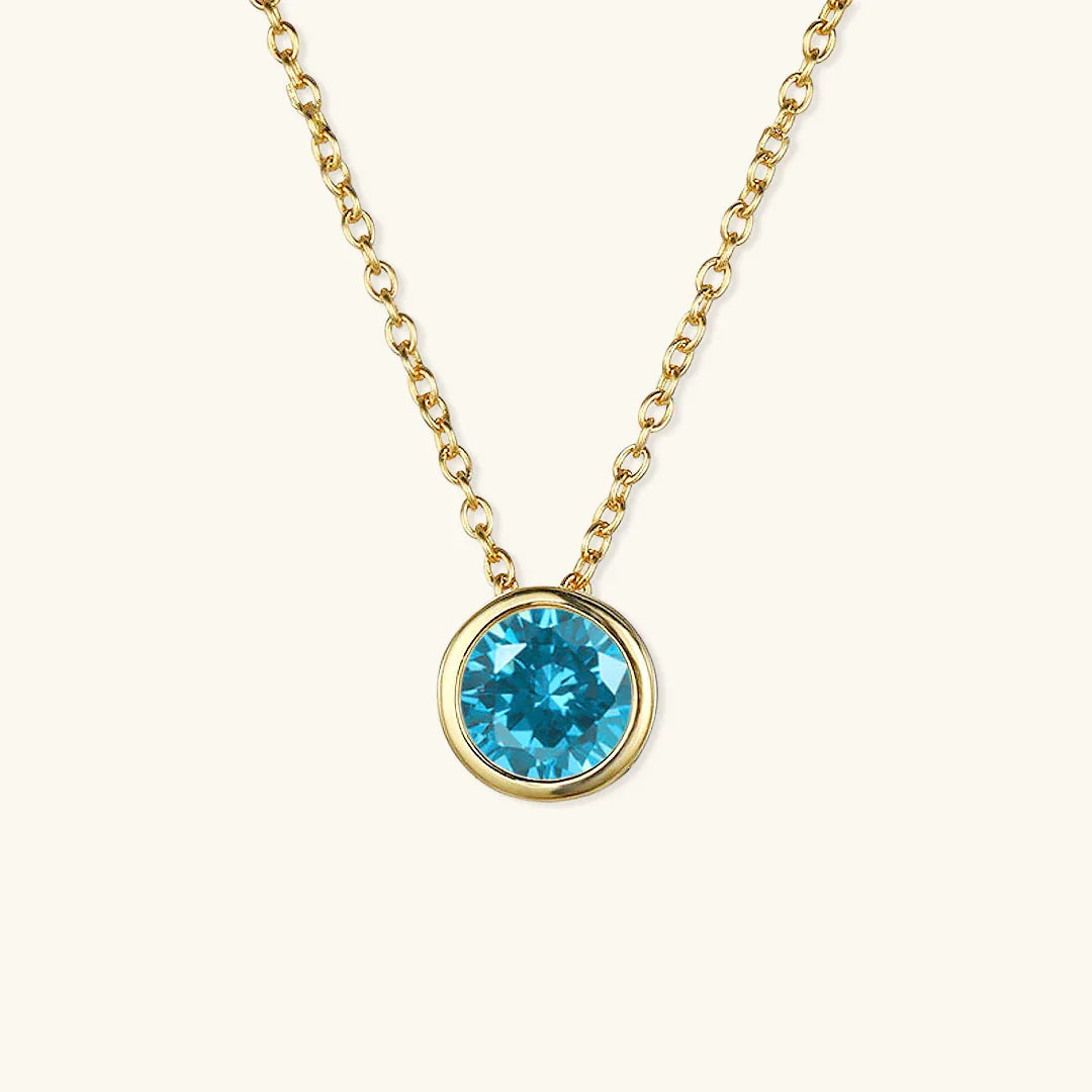 [Raffine]Amelia Birthstone Necklace