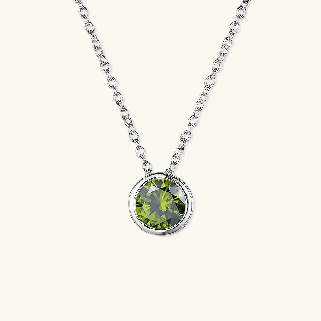 [Raffine]Amelia Birthstone Necklace