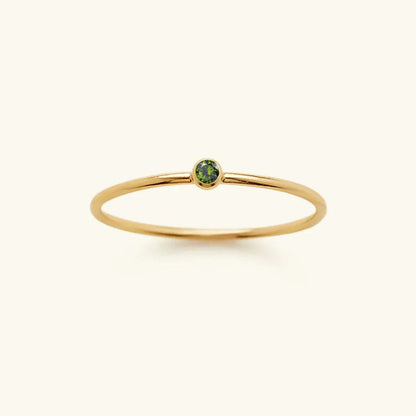 [Raffine]Amelia Birthstone Stacker Ring