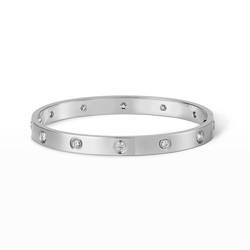 [Raffine]LOVE BRACELET 6.1MM 10 DIAMONDS