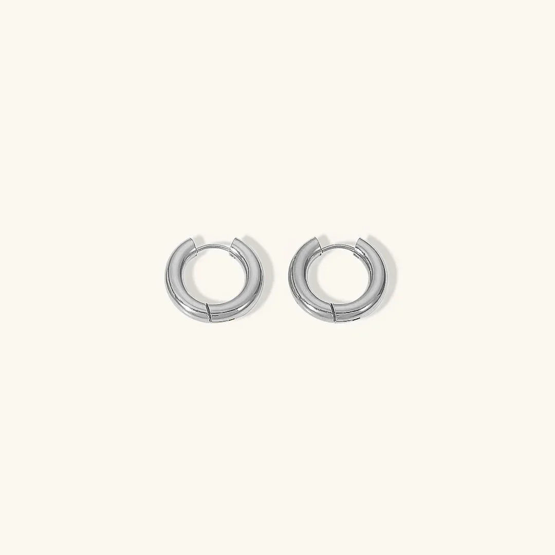 [Raffine]Bold Round Hoops
