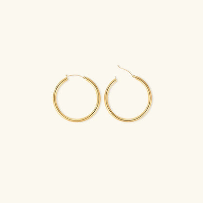 [Raffine]Broad Round Hoops