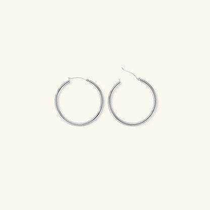 [Raffine]Broad Round Hoops