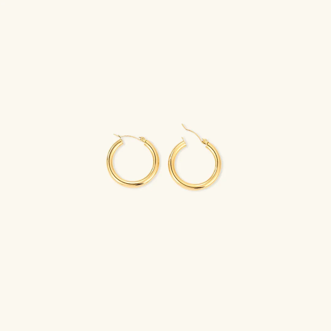 [Raffine]Broad Round Hoops