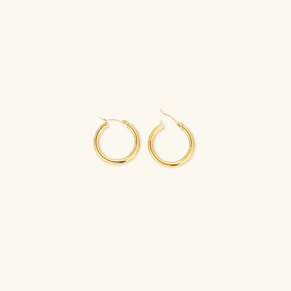[Raffine]Broad Round Hoops