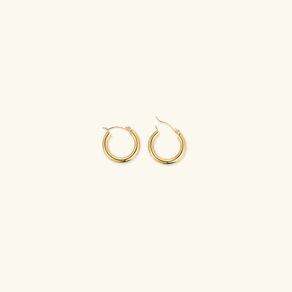 [Raffine]Broad Round Hoops