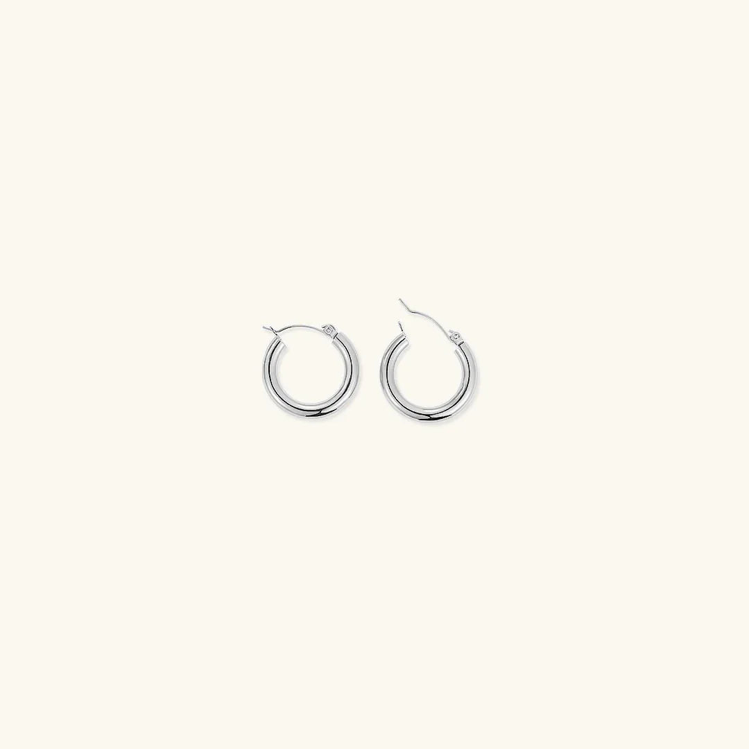 [Raffine]Broad Round Hoops