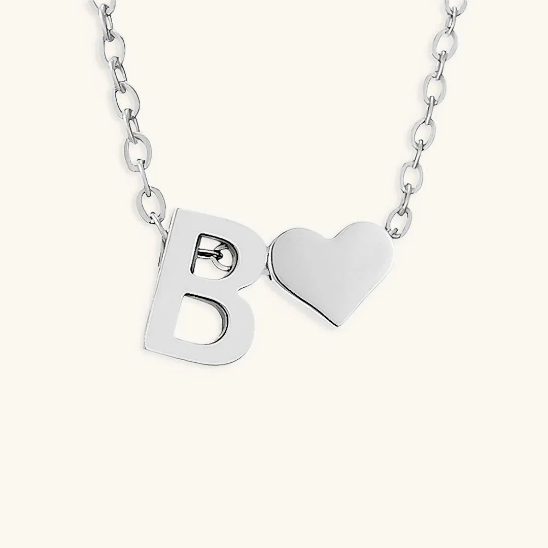 [Raffine]Ria Initial Letter Gold Necklace