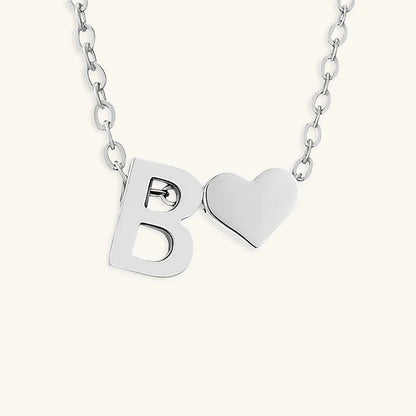 [Raffine]Ria Initial Letter Gold Necklace