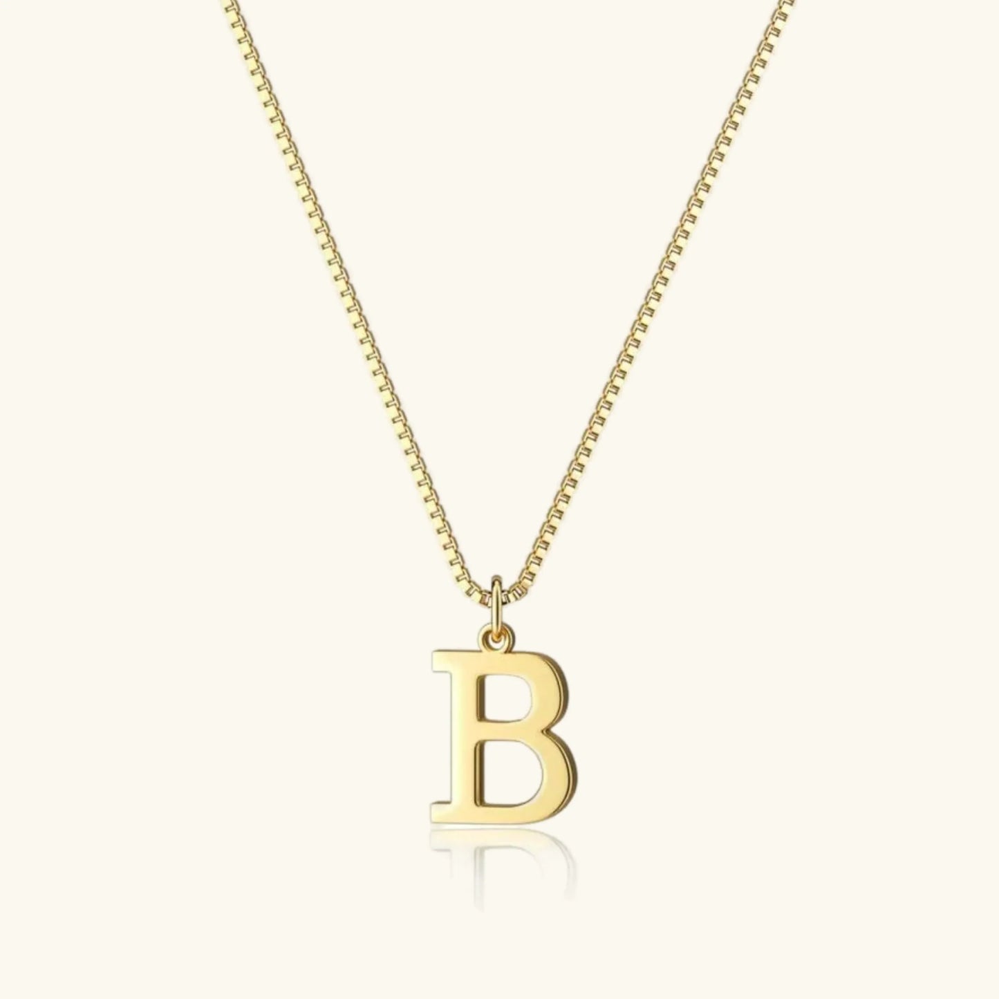 [Raffine]Therese Letter Initial Gold Necklace