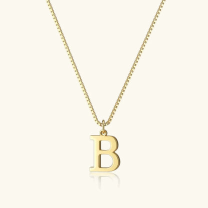 [Raffine]Therese Letter Initial Gold Necklace