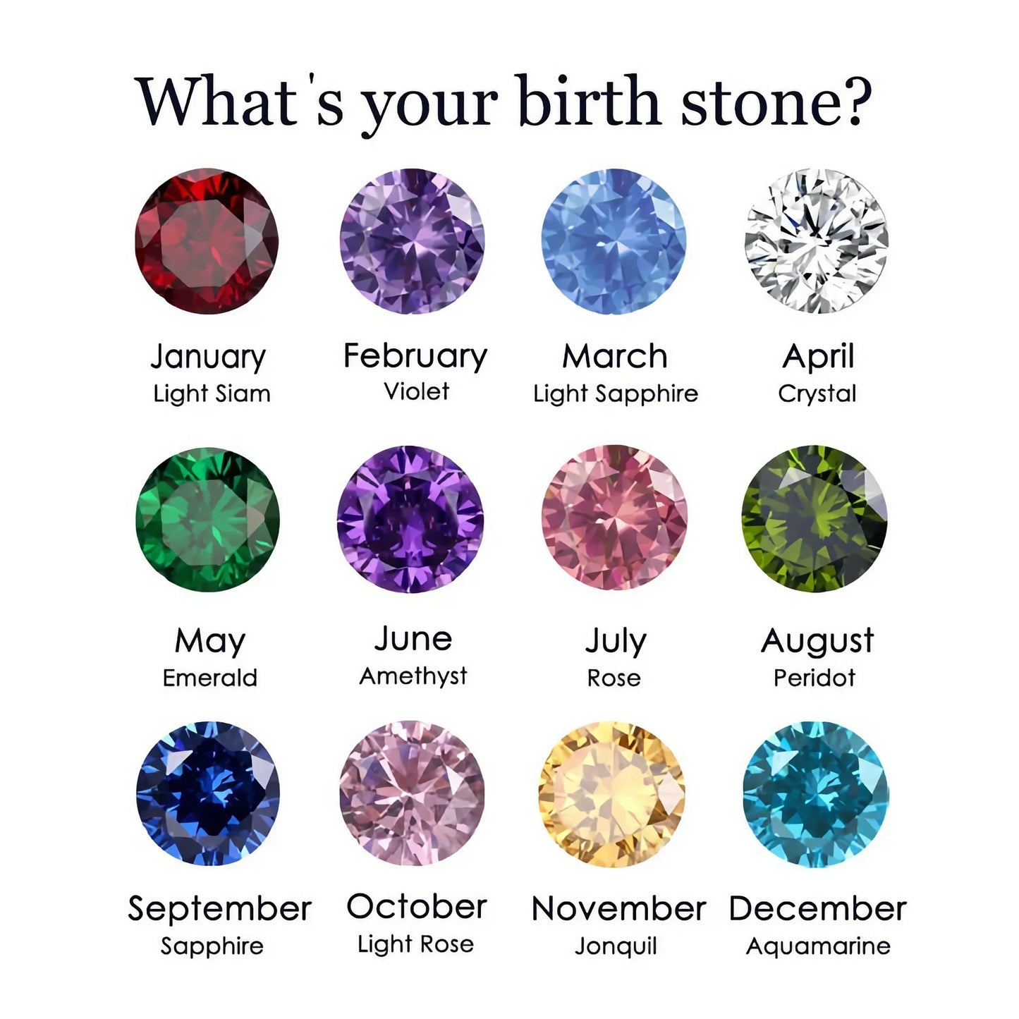 [Raffine]Caitlin Birthstone Pearl Necklace