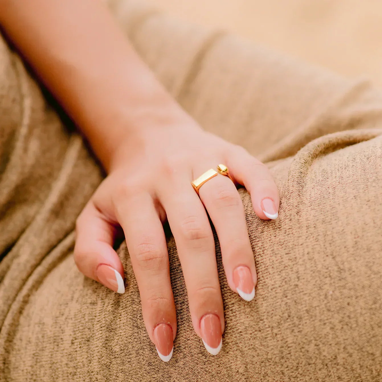 [Raffine]Cadenza Gold Ring