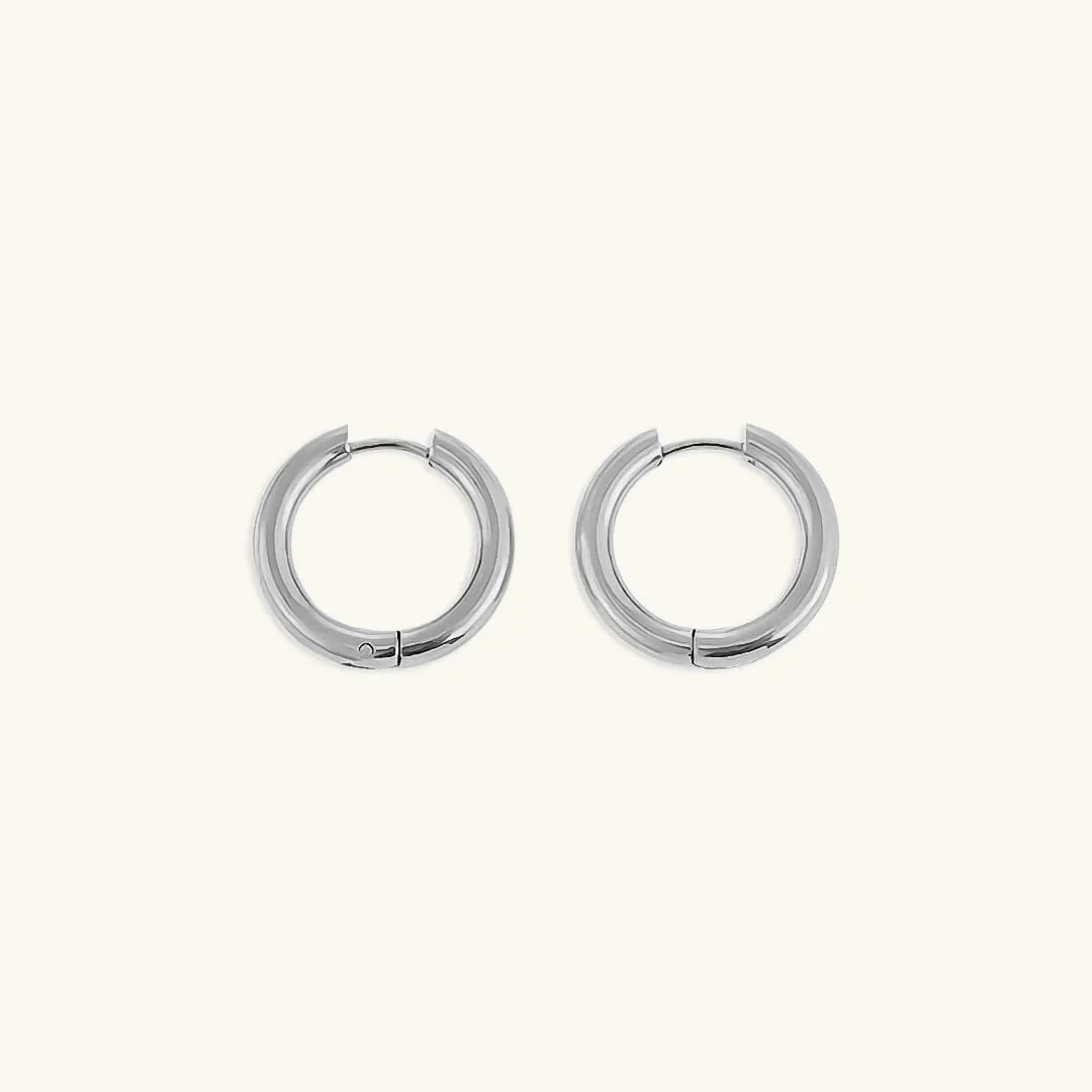 [Raffine]Classic Round Hoops