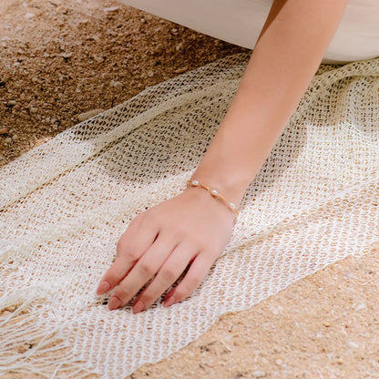 [Raffine]Coralie Freshwater Pearl Bracelet