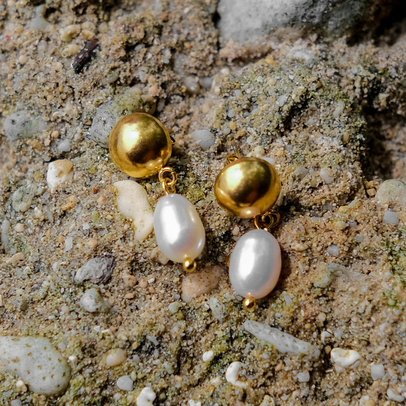 [Raffine]Cornelia Freshwater Pearl Earrings