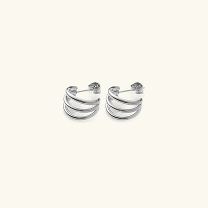 [Raffine]Cradle Gold Earrings