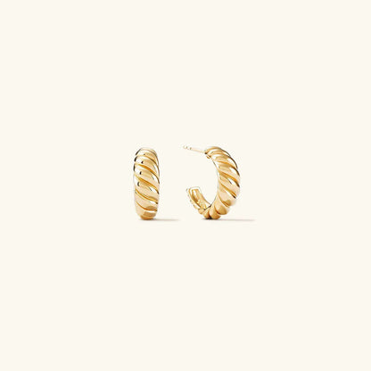 [Raffine]Croissant Arc Earrings