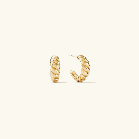 [Raffine]Croissant Arc Earrings