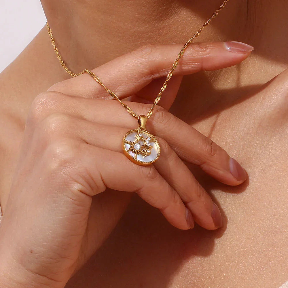 [Raffine]Cybil Gold Necklace