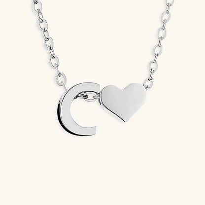 [Raffine]Ria Initial Letter Gold Necklace
