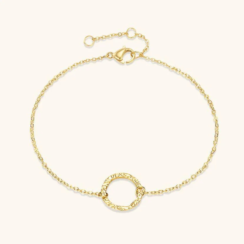 [Raffine]Dalia Gold Hoop Bracelet