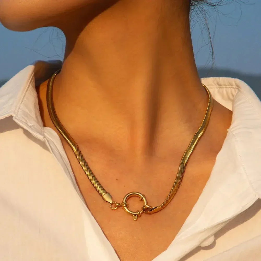 [Raffine]Gabriella Gold Necklace