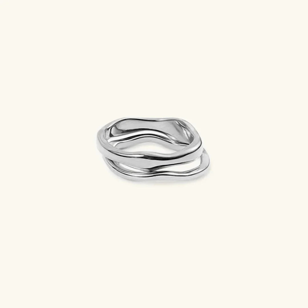 [Raffine]Dianne Gold Stacker Ring
