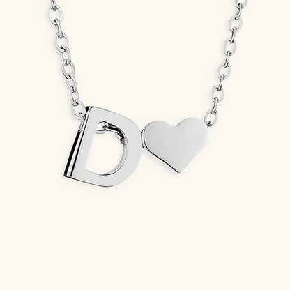 [Raffine]Ria Initial Letter Gold Necklace