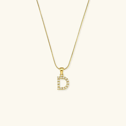 [Raffine]Augustine Initial Letter Pearl Necklace