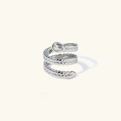 [Raffine]Davina Gold Serpent Ring