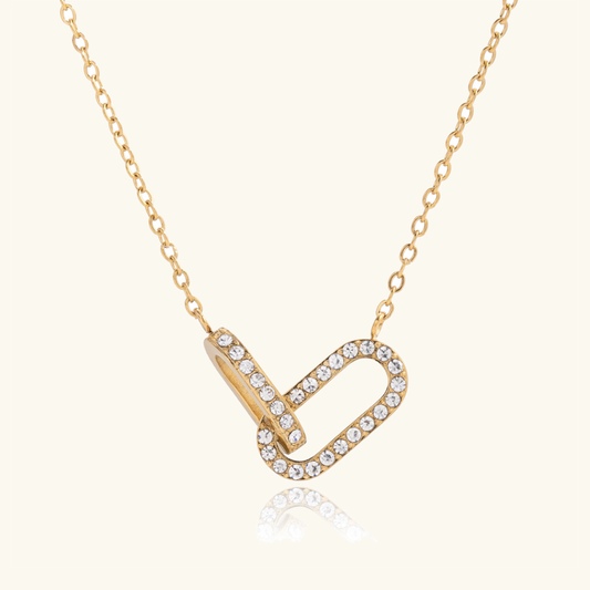 [Raffine]Zoelle Interlocking Diamond Pendant