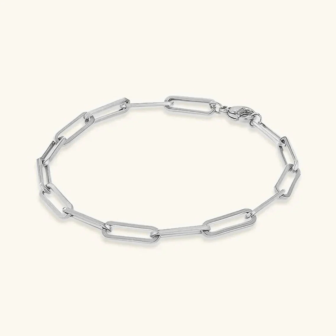 [Raffine]Eloise Gold Paperclip Bracelet