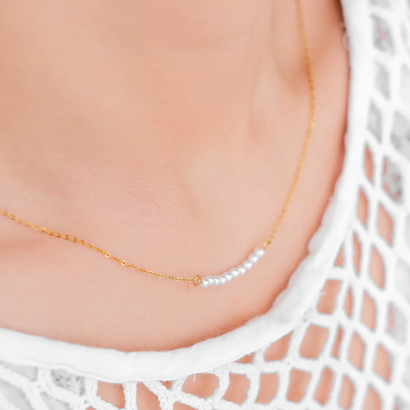 [Raffine]Emilia Freshwater Pearl Necklace