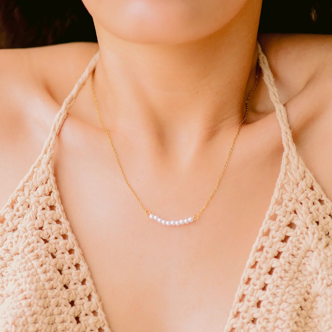 [Raffine]Emilia Freshwater Pearl Necklace