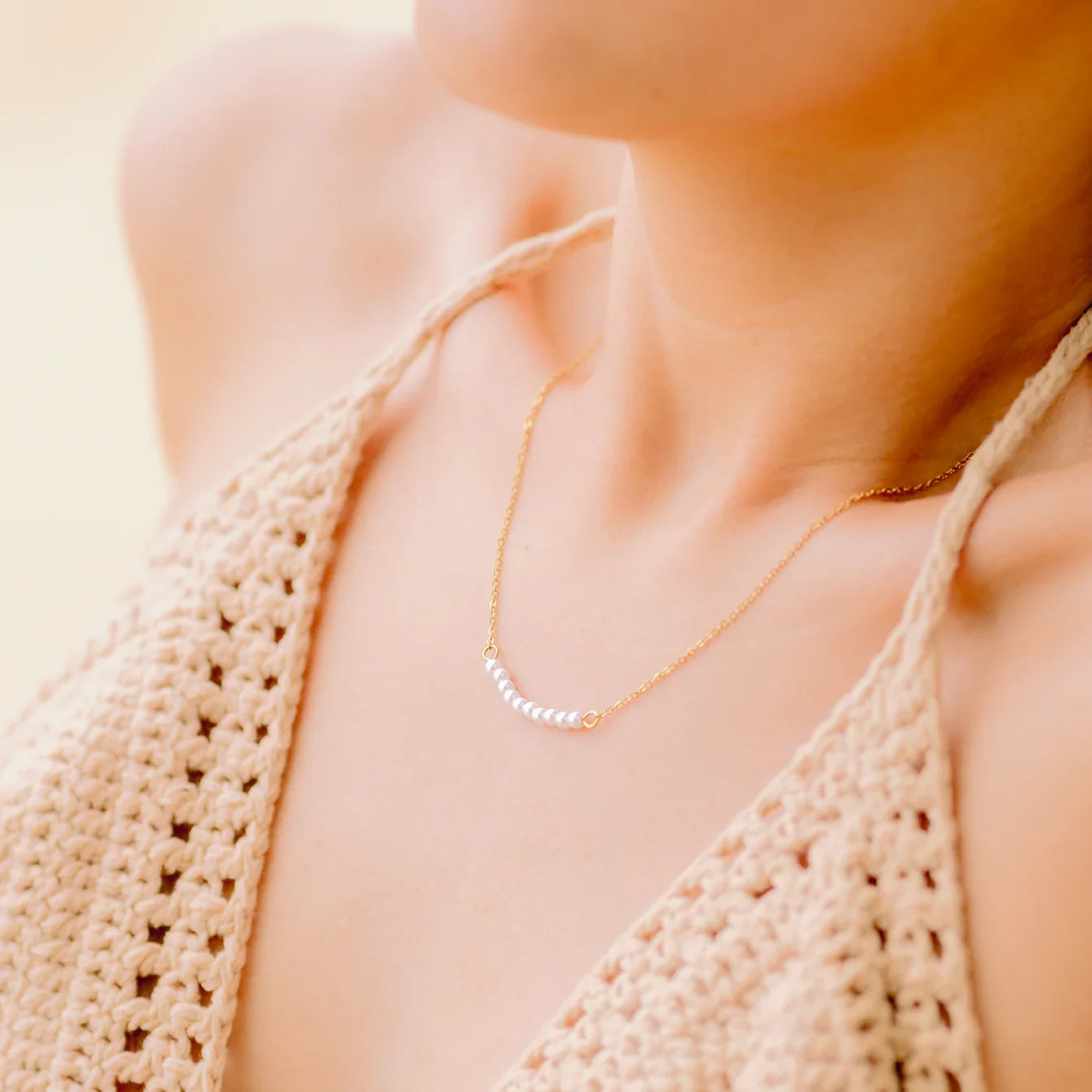 [Raffine]Emilia Freshwater Pearl Necklace
