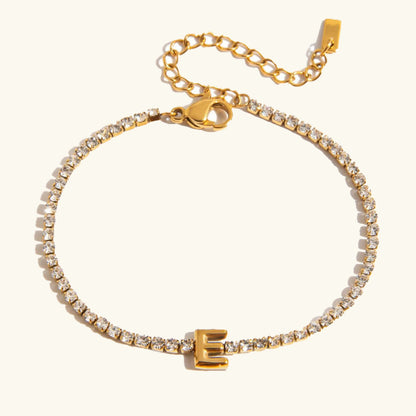 [Raffine]Avaria Bubble Letter Tennis Bracelet