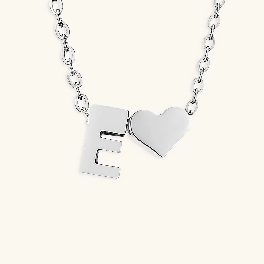 [Raffine]Ria Initial Letter Gold Necklace