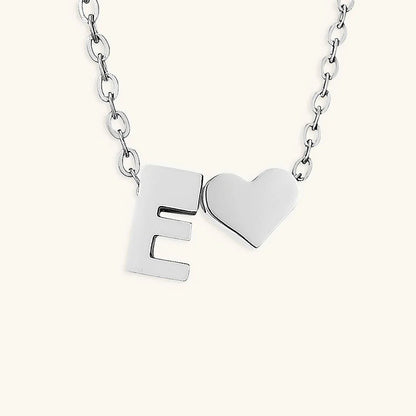 [Raffine]Ria Initial Letter Gold Necklace