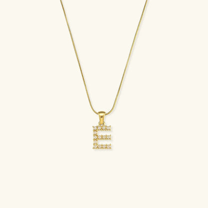 [Raffine]Augustine Initial Letter Pearl Necklace