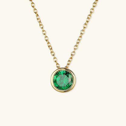 [Raffine]Amelia Birthstone Necklace