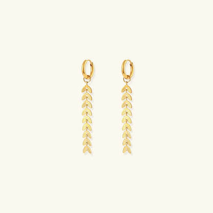 [Raffine]Faith Fishtail Earrings
